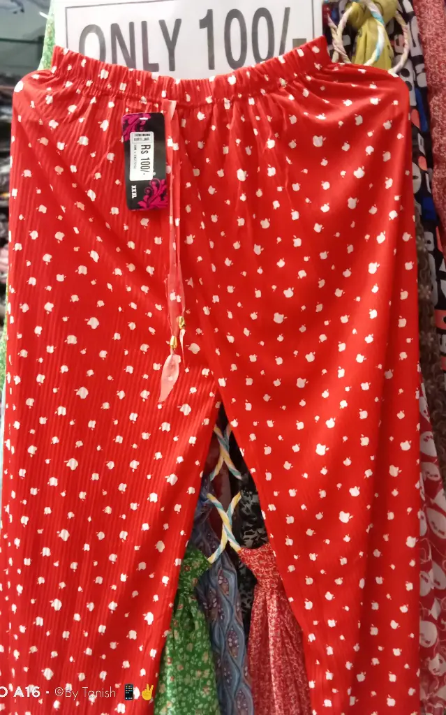 Girls Plazo Orange