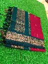 6var Saree Dark Pink