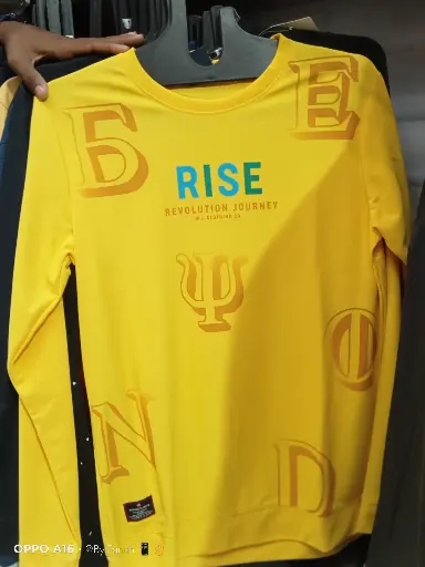 Yellow colour full sleeves shirt (men)