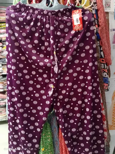 Girls Plazo Purple