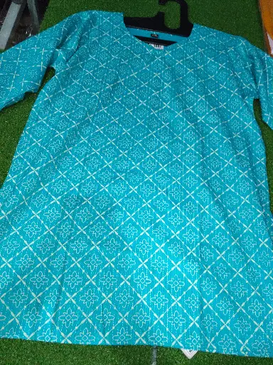 Ladies Kurti For With 3/4 sleeves with Size available Luxury